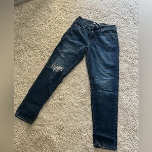 Refuge Denim Jeans with Button Detail